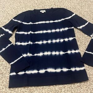 Jcrew tye dye teddie sweater